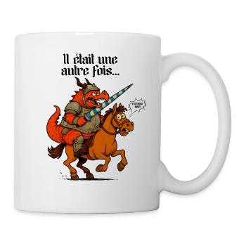 Es war einmal – Geek- und Gamer-Humor - Tasse - Weiß - Rechts