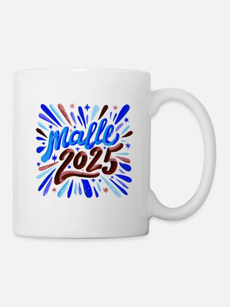 Malle 2025 - Tasse - Weiß