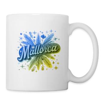 Majorque Coloré - Mug blanc - blanc - Droite