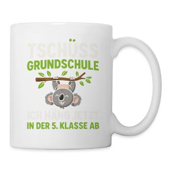Au revoir, école primaire Koala, 5e année - Mug blanc - blanc - Droite