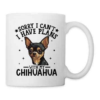 Charming Chihuahua Portrait Design - Mug - white - Right
