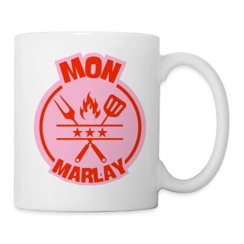 Conception de grille de cuisson pour maman Marlay - Mug blanc - blanc - Droite
