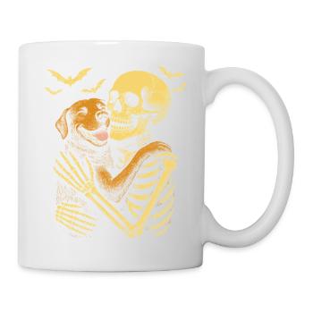 Skeleton Cuddle Labrador Retriever - Mug - white - Right