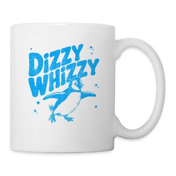 Dizzy Whizzy penguin Illustration - Mug - white - Right