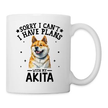 Happy Shiba Inu Illustration for Apparel - Mug - white - Right