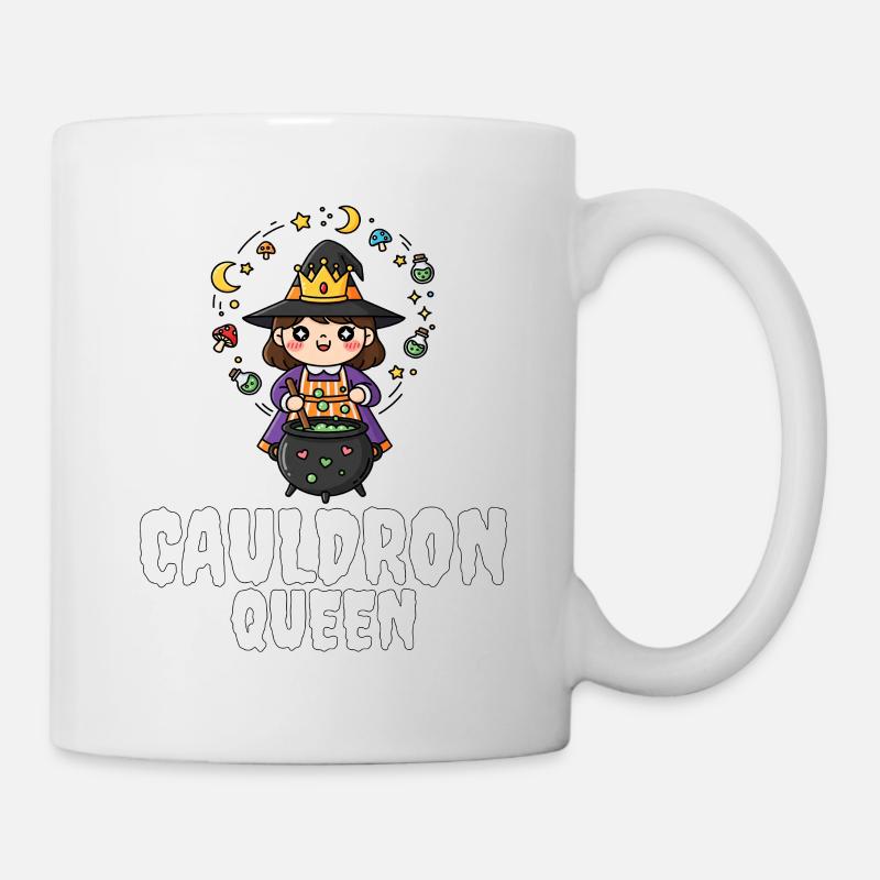 CAULDRON_QUEEN - Mug blanc - blanc