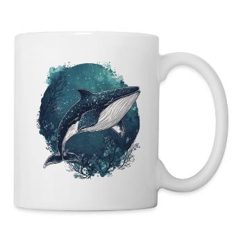 Wal - Tasse - Weiß - Rechts