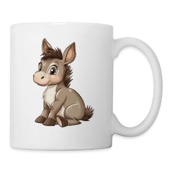 Esel - Tasse - Weiß - Rechts