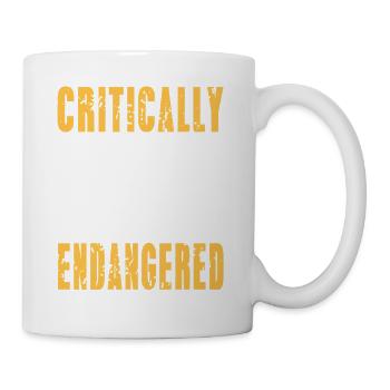 Critically Endangered Manual Driver Pedal Pride - Tasse - Weiß - Rechts