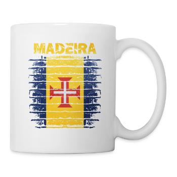 Drapeau de Makeda avec motif insulaire - Mug blanc - blanc - Droite