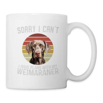 Weimaraner Love Humorous Design - Mug - white - Right