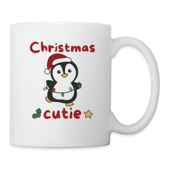 Penguin Christmas Penguins Christmas Cutie - Mug - white - Right