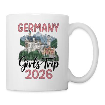Neuschwanstein Castle Germany Girls Trip 2026 - Mug - white - Right