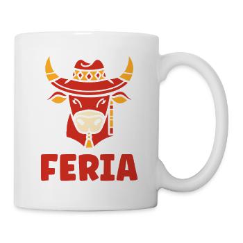 Oxhead Feria Azulejos - Mug - white - Right