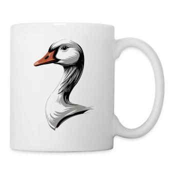 Gans Süße Gänseküken Gans Küken Ente Kleine Gänse - Tasse - Weiß - Rechts