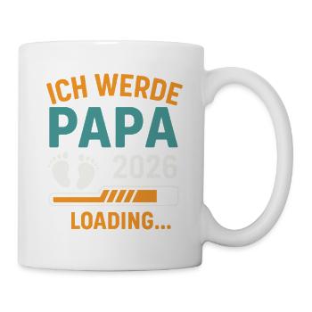 Father-to-be I WILL BE A DAD 2026 Funny - Mug - white - Right