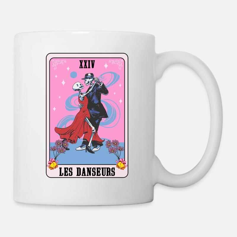 Dancers Passion Dance und Tarot Geschenkidee - Tasse - Weiß