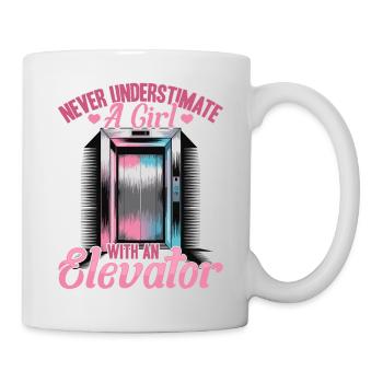 Elevator toddler & kids - Mug - white - Right