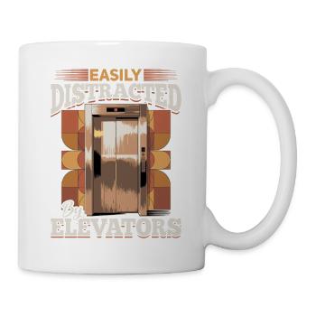 Elevator toddler & kids - Mug - white - Right