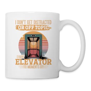 Elevator toddler & kids - Mug - white - Right