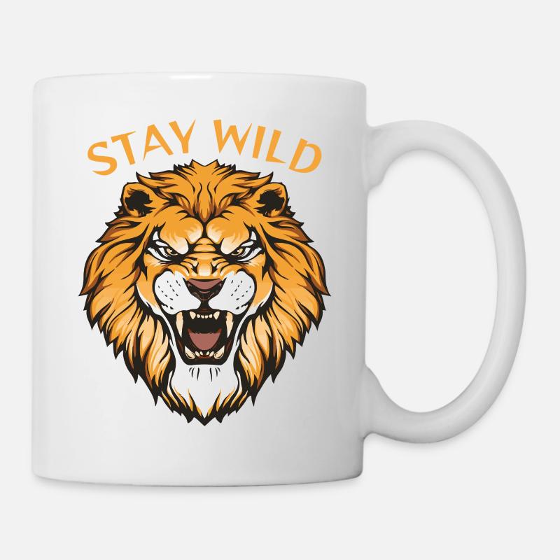 Stay Wild - Tasse - Weiß