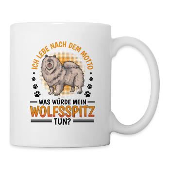What would Wolfspitz do German Wolfspitz - Mug - white - Right