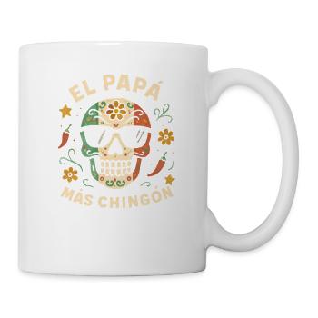 El Papa Mas Chingon - Mug blanc - blanc - Droite