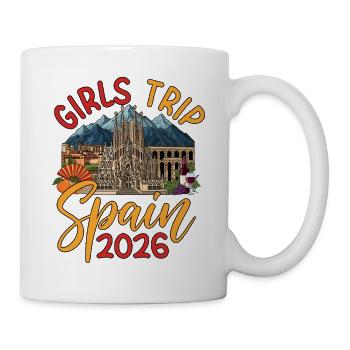 Spain Girls Trip 2026 - Mug - white - Right