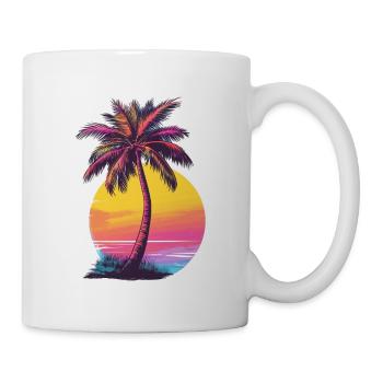 Palm tree - Mug - white - Right