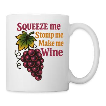 Winzer-Humor - Tasse - Weiß - Rechts