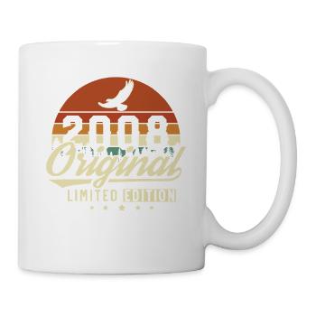 2008 Vintage Retro Birthday Gift - Mug - white - Right
