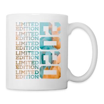 ÉDITION LIMITÉE 2020 6 ANS 6E ANNIVERSAIRE - Mug blanc - blanc - Droite
