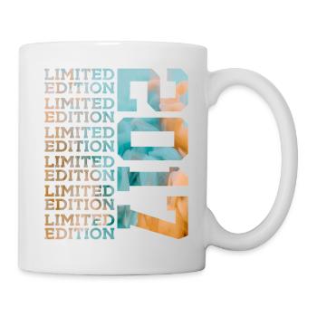 ÉDITION LIMITÉE 2017 9 ANS 9E ANNIVERSAIRE - Mug blanc - blanc - Droite