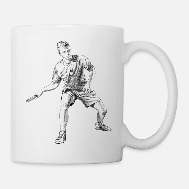 Tischtennis - Tasse - Weiß