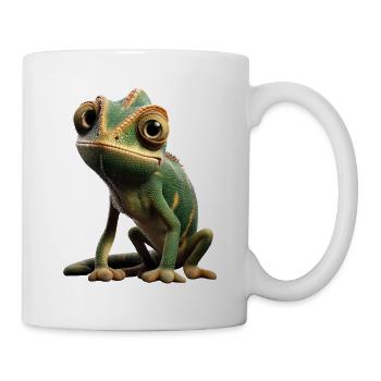 Chameleon Lizard Reptile Chameleon Iguana Lizard - Mug - white - Right