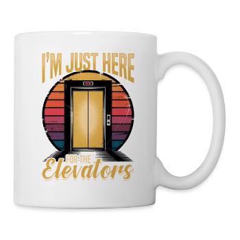 Elevator toddler & kids - Mug - white - Right