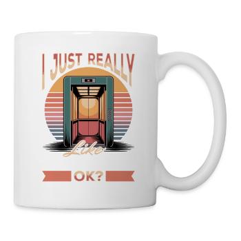 Elevator toddler & kids - Mug - white - Right