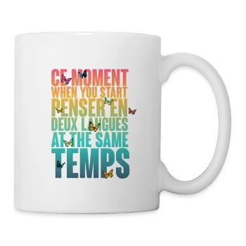 COOL SAYING FOR MULTILINGUALS, INTERNATIONAL - Mug - white - Right