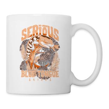 Serious About Blue Tongue Skinks Reptile Keeper - Mug - white - Right