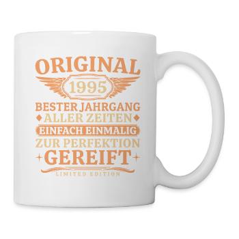 Millésime original 1995 - Millésime 30e anniversaire - Mug blanc - blanc - Droite