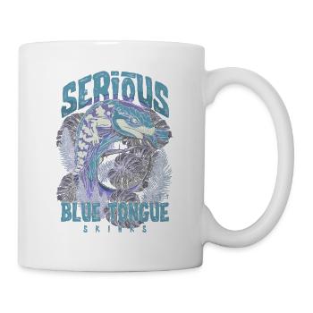 Serious About Blue Tongue Skinks Reptile Keeper - Mug - white - Right