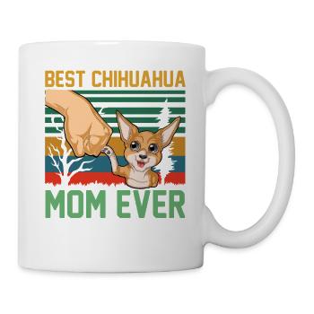 maman chihuahua - Mug blanc - blanc - Droite