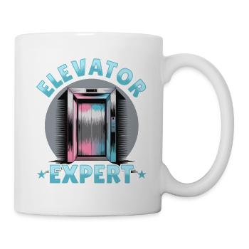 Elevator toddler & kids - Mug - white - Right