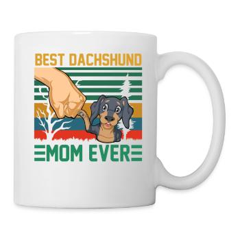 Meilleure maman teckel de tous les temps - Mug blanc - blanc - Droite