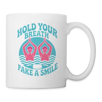 Natation synchronisée Natation artistique Sports nautiques - Mug blanc - blanc - Droite