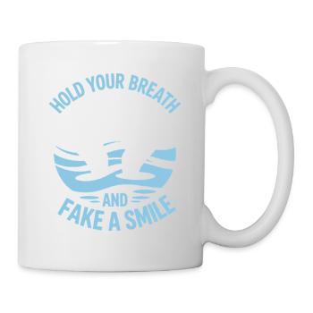 Synchronschwimmen Kunstschwimmen Wassersport - Tasse - Weiß - Rechts