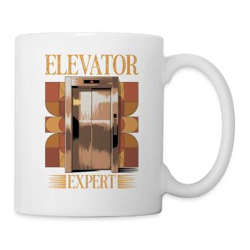 Elevator toddler & kids - Mug - white - Right