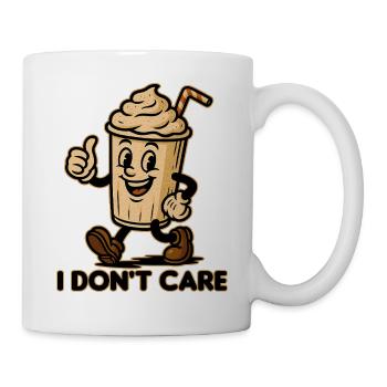 Tasse à café humoristique avec dicton - Mug blanc - blanc - Droite
