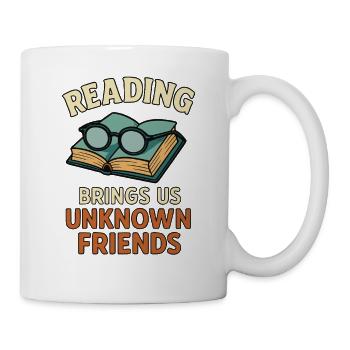 Matériel de lecture Amitié Design - Mug blanc - blanc - Droite