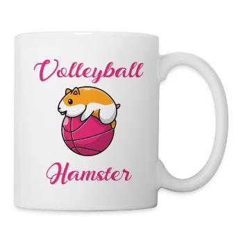 Volley-ball pour hamsters - Mug blanc - blanc - Droite